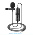 High-Performance Boya BY-M1 Microphone Boya Professional Microphone Black For Mobile and DSLR Sleek Usage Lindaa. 