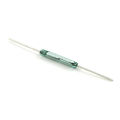 Reed Switch-Tone Round Leads Green Glass Tube NO Reed Switch 28mm.