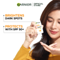 Garnier Super UV Matte Finish Sunscreen (30ml) w/ Vitamin C & SPF50   – Skincare for Brightening Dark Spots, Acne Marks, Hyperpigmentation. 