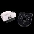 Wall Mount Bracket Adhesive Small Wall Shelf for Security Cameras Speakers Baby Monitor with Threaded Hole.