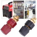2Pcs Terminal Binding Post, 555 Type Brass Pillar Terminal Block 200A. 