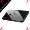Glass Cover For Asus Zenfone Max  (M1) Glass Silicone Frame Hard Glass Case Back Cover - Black. 