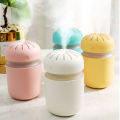 300ml Small USB Diffuser Humidifiers Mini Nebulizer Aromatherapy Car Essential Oil Aroma Diffusers for Office Home Car Bedroom Smart Humidifier with LED Light. 
