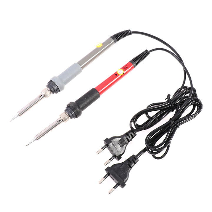 60W Adjustable Temperature Electric Soldering Iron 220V EU Plug Repair Tools