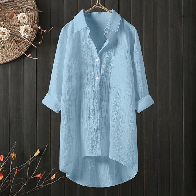 Elegant%20Cotton%20Crepe%20Shirt%20for%20Women%20%E2%80%93%20Lightweight%20Tunic%20with%20Collar%20and%20Button%20Detailing%20-%20Image%207