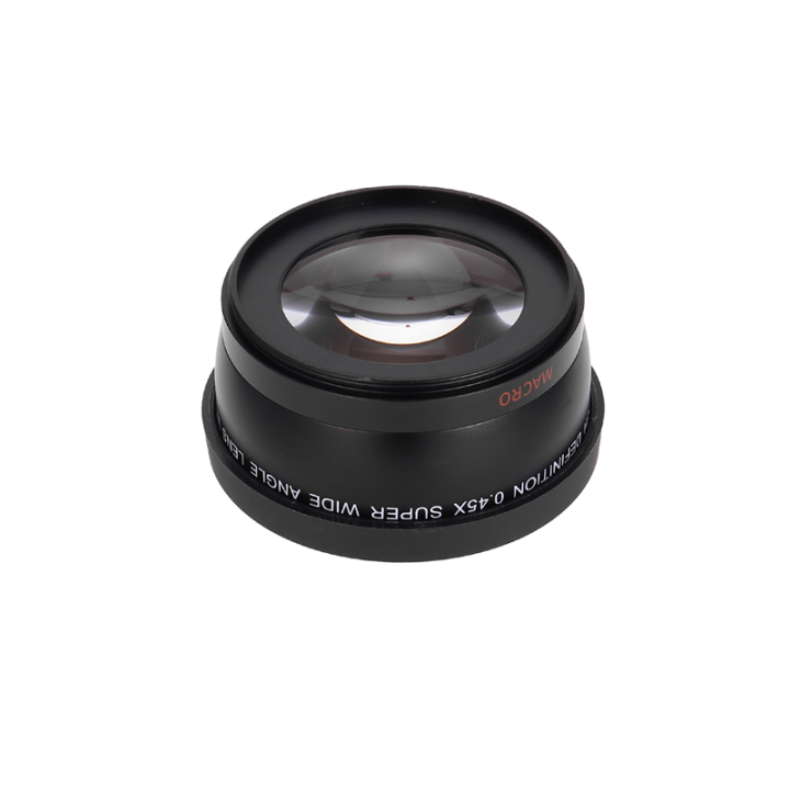 58MM Wide Angle 0.45x Converter Lens with Macro Close-Up Attachment for Rebel T6s,T6i,SL1,T5,T5i,T4i,T3,T3i,T1i,T2i,XSI,XS,,XT,70D,60D,60Da,7D,5D,1D