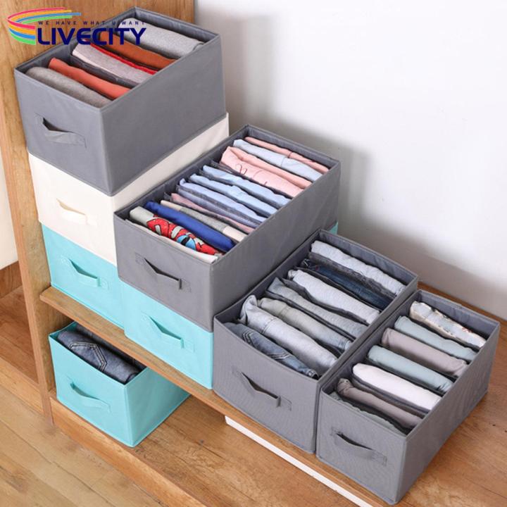 Wardrobe%20Organization%20Drawer%20Inserts%20Foldable%20Clothing%20Storage%20Box%20with%20Multi%20Compartments%20for%20Wardrobe%20Organization%20Perfect%20for%20Trousers%20T-shirts%20Socks%20Drawer%20Organizer%20Case%20Closet%20Drawer%20Organizer%20-%20Image%205