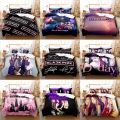KPOP BlackPink 2 IN 1 Bedsheet Set Single Size Duvet Cover Quilt Cover Child Home Bedroom Comfortable Washable Pillowcase Set G. 