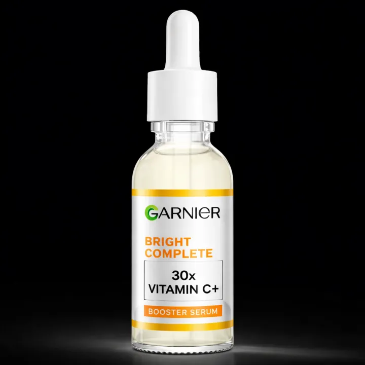 Garnier%20Bright%20Complete%2030x%20Vitamin%20C%20Booster%20Serum%2015ml%20Dark%20Spot%20Corrector%20Face%20Serum%20Skin%20Brightening%20&%20Glow%20Serum%20-%20Image%203