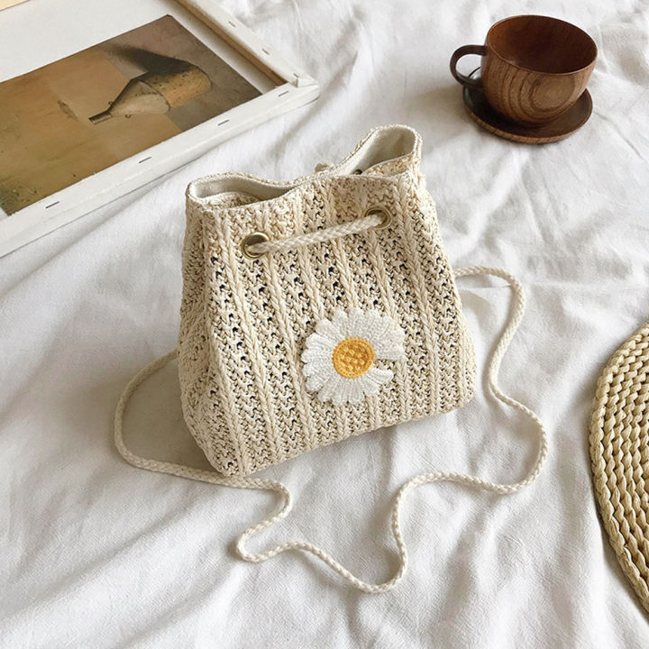 Women%20Daisy%20Mini%20Chain%20Messenger%20Bag%20Girl%20Versatile%20Woven%20Bucket%20Bag%20Shoulder%20Bag%20-%20Image%209