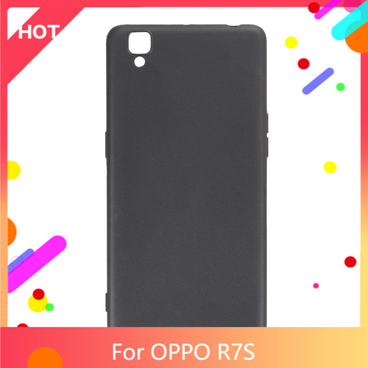 R7S Case Matte Soft Silicone TPU Back Cover For OPPO R7S Phone Case Slim shockproof