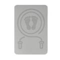 Jump Rope Mat Skipping Rope Mat Workout Mats For Home Gym Flooring Shock Absorbing Fitness Pad Non-Slip Equipment For Floor.