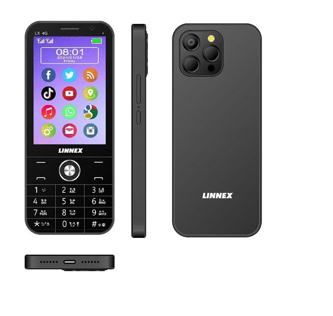 Linnex Linnex LX4G Android Touch Button Phone 3GB RAM | Daraz.com.bd