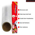 Fresher Plastic Stretch Cling Wrap Wrapping Paper Clear Food Grade PE Vinyl Film 60 meter Roll best food Wrapping paper for Keeping Food Fresh. 