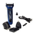 Kemei KM-6330 Grooming Kit 3 in 1 Hair Mustache Beard Shaver Trimmer Clipper for Men.