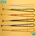 Muslim Tasbih Gift Engraved in the name of Allah Muhammad with 99 Ruby Beads. 