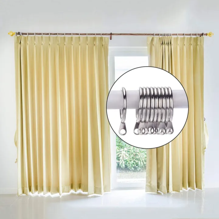 80%20Pcs%20Metal%20Curtain%20Ring%20for%20Curtains%20and%20Poles,Dangling%20Sliding%20Eyelet%20Ring%2032%20mm%20Inner%20Diameter%20(Silver)%20-%20Image%208