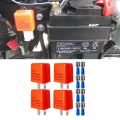 4 PCS 2 Pin LED Indicator Flasher 12V Adjustable Frequency of Turn Signals Blinker Indicator Relays. 