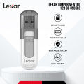 Lexar JumpDrive V100 128GB USB 3.0 Pen Drive with Protective Cap - Plug-and-Play - PC/Mac Compatible. 