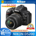 Nikon D5200 Digital SLR Camera (NEW) Optional 18-55mm Zoom Lens (Black) photography camera professional dslr camera.