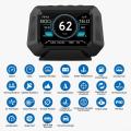 Car Inclinometer Level Tilt Mete Universal HUD Head-up Display Cars Off-Road Vehicle Pitch/Incline Angle Slope Meter Truck. 