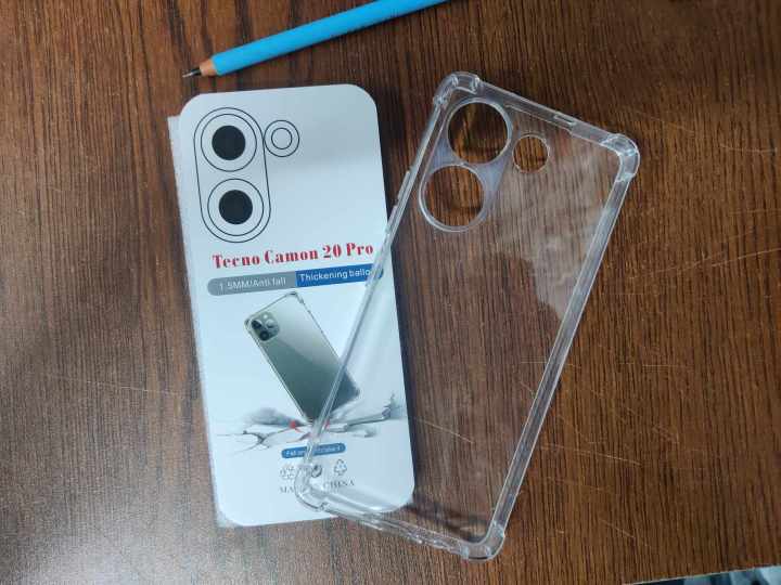 For Tecno Camon 20/Tecno Camon 20 Pro Case Soft Transparent Full Protection Clear Back Cover Tecno Camon20 Pro Phone Cases Cover