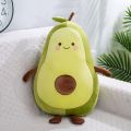 【Trick or Treat Alliance Mall】Kawaii Stuffed Fruit Avocado Doll Green Giant Avocado Plush Toy Soft Big Sleeping Pillow Birthday Gift for Girl.