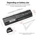 HP Laptop Battery 1000 HP 2000 MU06 Compaq Presario CQ43 G62 CQ32 CQ42 CQ62 G42 Series, Fits- MU06 MU09. 