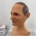 New Trump Putin Latex Full Head Face Human Male Masks For Halloween party Carnival Costume Dress Up Trump President Putin Props. 