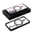 For Samsung Galaxy A17 A16 A15 A06 A07 A25 A26 A34 A35 A36 A55 A56 Mobile Cover MagSafe Compatible Shockproof Transparent Slim Fit Wireless Charging supported Frosted Border Phone Back Case Mobile Cover.