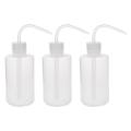 3X 500Ml 90 Degree Angle Tip Oil Liquid Holder Squeeze Bottle Clear White. 