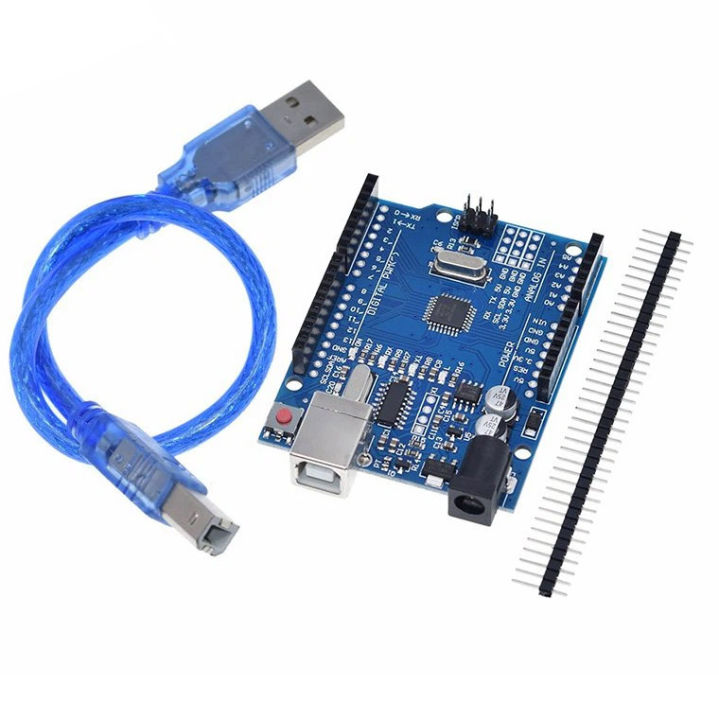 Arduino%20UNO%20R3%20ATMEGA328P%20Chip%20CH340G%20Development%20Board%20with%20Data%20Cable%20and%20Rail%20-%20Image%202