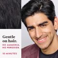 Just For Men Easy Comb-In Color Mens Hair Dye, Easy No Mix Application with Comb Applicator - Real Black, A-55, Pack of 1. 