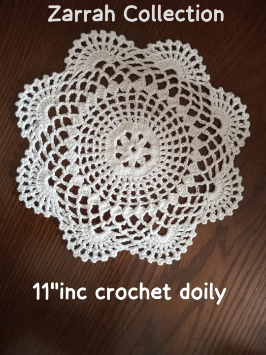 10"%20Inc%20Awesome%20Designed%20Doily%20Handmade%20Crochet%20100%25%20Summer%20yarn%20Placement%20Round%20per%20price%20-%20Image%204