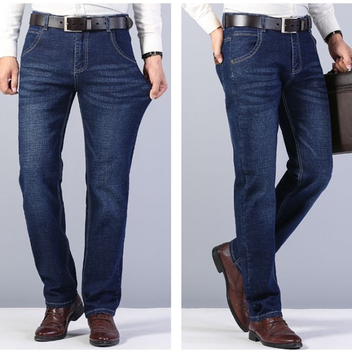 2022%20Fitted%20Straight%20Stretch%20Denim%20Jeans%20Classic%20Style%20Badge%20Youth%20Men's%20Business%20Casual%20Jeans%20Trousers%20-%20Image%206