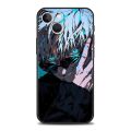 Satoru Gojo Anime Jujutsu Kaisen Luxury Phone Case For iPhone 11 12 13 14 15 Pro Max Mini X XR XS 7 8 Plus SE Cover.