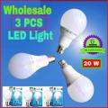 20 Watt LED Light . 3 PCS Combo Pack Price.