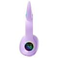 Cross-border STN25 Bluetooth Headset Beautiful Girl Demon Wireless Sports Game Luminous Folding Card Manufacturers.