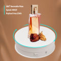 6-inch 360 Degree Photography Display Turntable Motorized Rotating 40S/R 4KG Payload for Small Products Jewelry Watch Model Displaying.