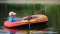 Intex Explorer 200 forb 2-Person Inflatable Boat Set with French Oars and Mini Air Pump. 