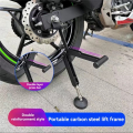 Motorcycle Kickstand Wheel Support Side Stand Repair and Maintenance Parking Support Tool Folding Double Arms.
