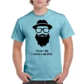 Trust Me I Have A Beard Print T-shirt Logo Novelty Beard Gang Hipster Unisex Cartoon T Shirt Men New Fashion Tshirt. 