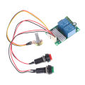 DC 6V 12V 24V PWM DC motor speed controller forward and reverse switch. 