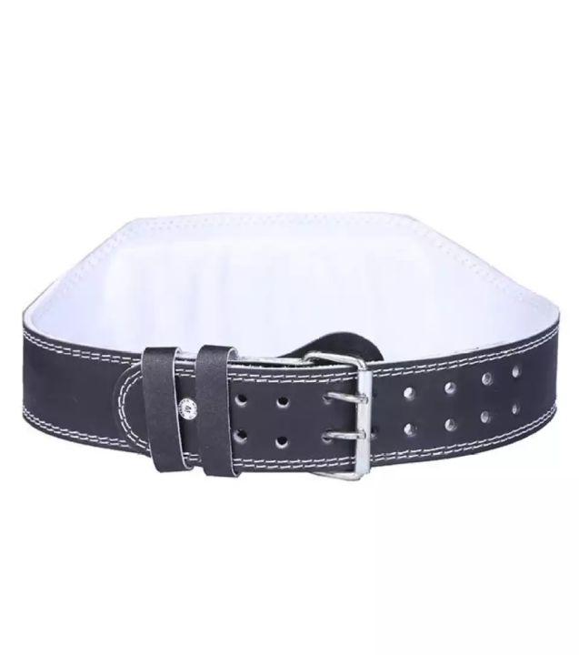 Lift Weights Safely with Shamsi Leather Gym Belt - 4 Inches - Easy To use and Clean  , A Unique Choice For Weightlifters