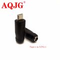 5V DC 5.5 * 2.1 mm Power Jack USB 3.1 Type C USB-C Type-c 5.5mm *2.1mm Mini USB Micro USB DC Power Connector Adapter.