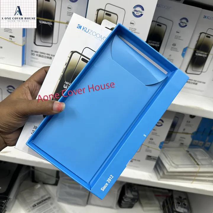 Apple%20iPhone%2014%20Pro%20Max%20KUZOOM%203D%20Curved%20Full%20HD%20Clear%20Tempered%20Glass%20Screen%20Protector%20Film%20For%20Apple%20iPhone%2014%20Pro%20Max%20-%20Image%202