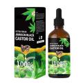 100ml castor oil Black castor oil body massage essential oil Eyelashes Eyebrow Hair Growth Essential Oil Hair Fast Growth Liquid. 