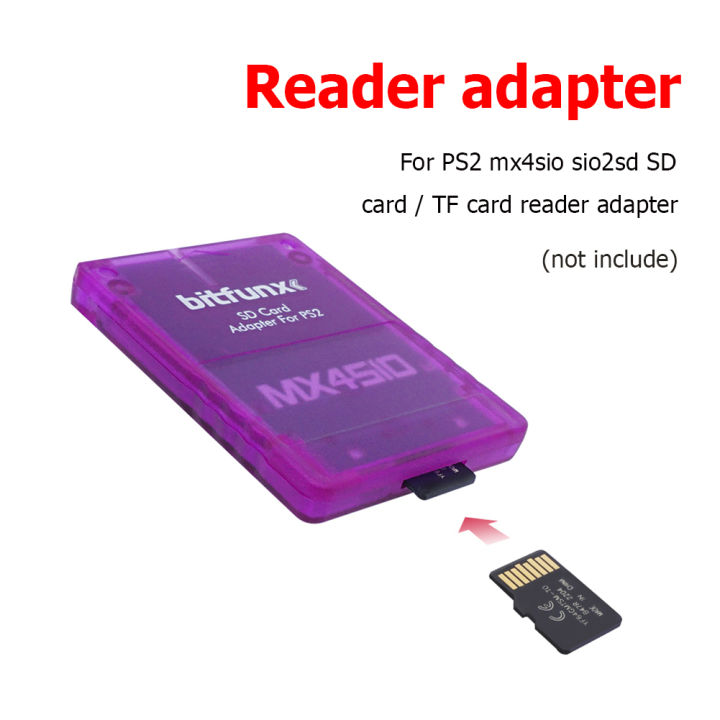 Portable%20Card%20Reader%20For%20PS2%20MX4SIO%20SIO2SD%20Transparent%20Multifunctional%20Memory%20Card%20Adapter%20Support%20Secure%20Digital%20/%20TF%20Card%20-%20Image%203