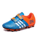 Children's No-Tie Velcro Soccer Shoes Men and Women ag Spike tf Broken Nail Child Student Boy Children Training Shoes.