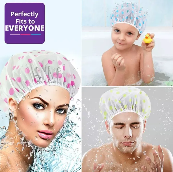 Waterproof%20Female%20Shower%20Cap/Women%20Shower%20Cap%20For%20Bath-1pcs%20-%20Image%204